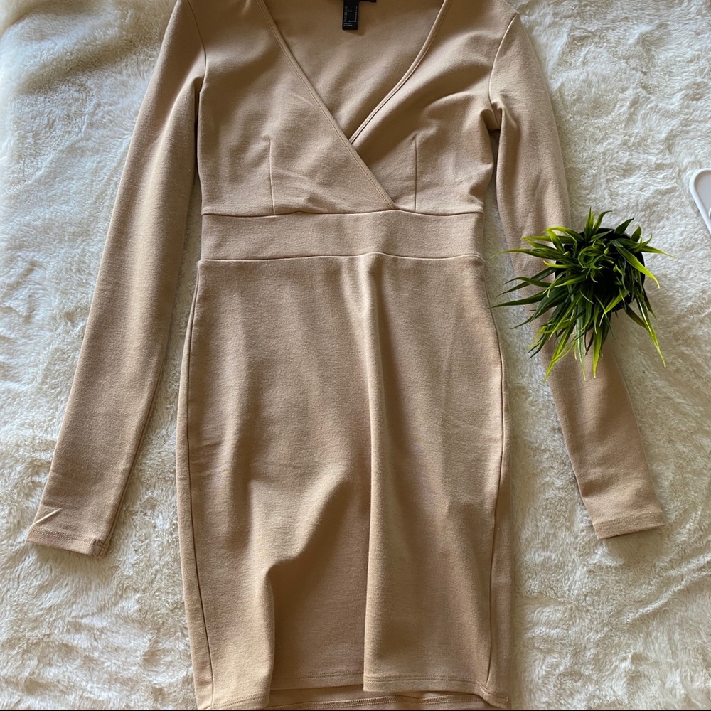 Tan cute dress